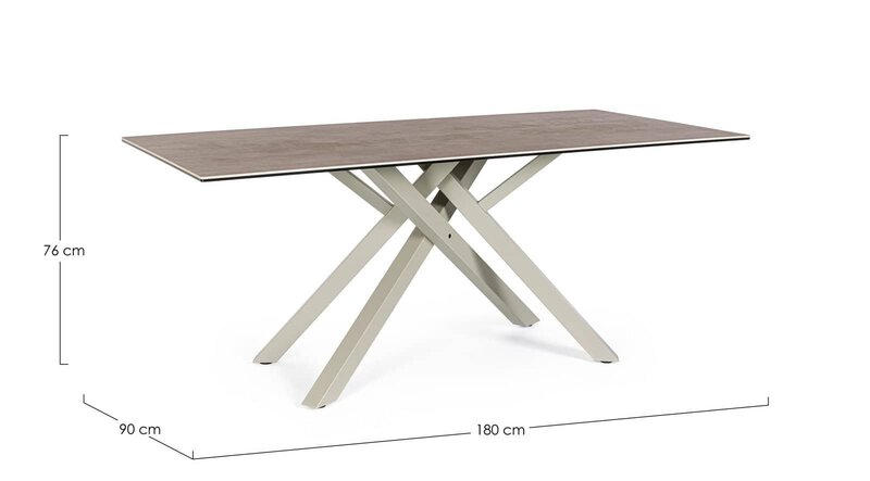 Alto 76 cm, stile elegante e funzionale perfetto per salotti e sale da pranzo.