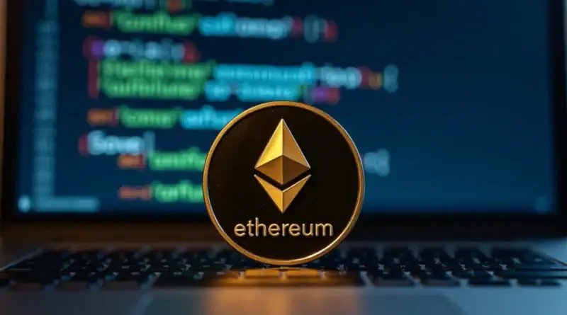 Image showing ethereum crypto currency symbol