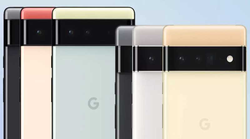 Pixel 6 и Pixel 6 Pro имеют двухцветную отделку, которая добавляет устройствам немного контраста Pixel 6 и Pixel 6 Pro имеют двухцветную отделку, которая добавляет устройствам немного контраста