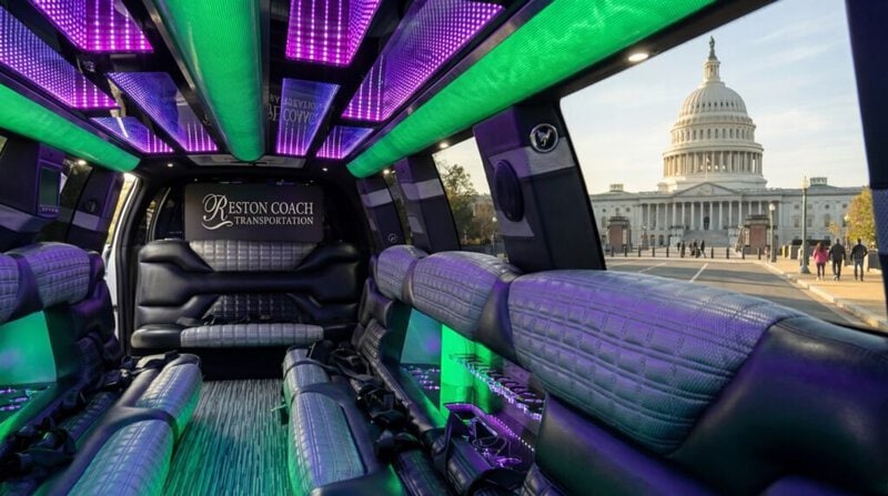 Luxury 20-22 seater Cadillac Escalade Limousine for all events