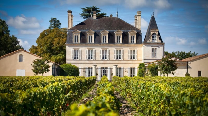 One of the beautiful Chateaux we visit on our Bordeaux wine tours