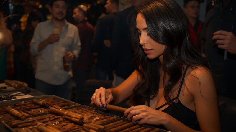 female cigar roller travel booking