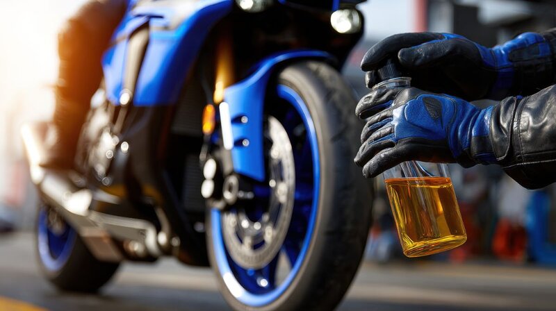 เลือกน้ำมันเครื่องรถมอเตอร์ไซค์เกียร์ออโต้