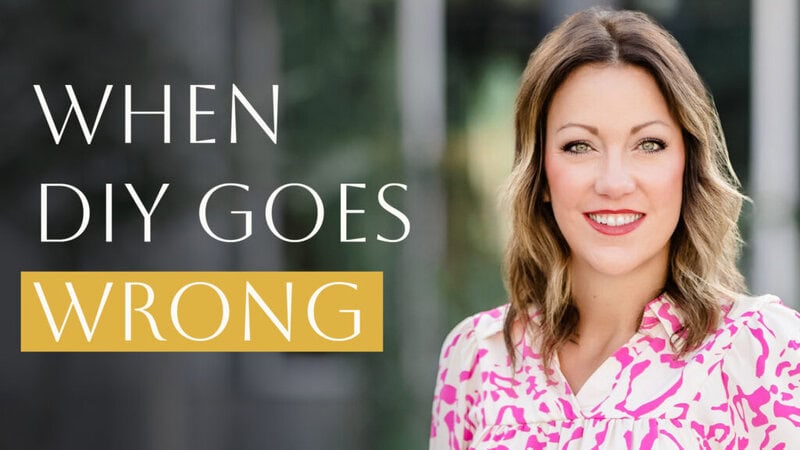 Rachel Niederhofer, Dallas interior designer, on the Episode 5 cover: When DIY Goes Wrong