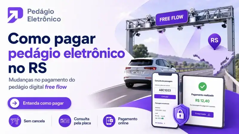 como pagar pedagio eletrônico no rs
