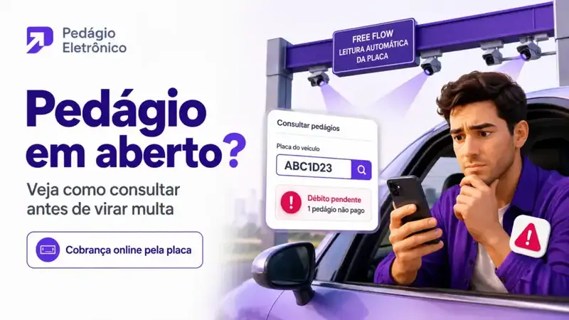 como saber se tenho pedágio em aberto