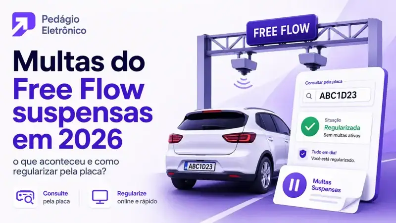 multas do free flow suspensas em 2026