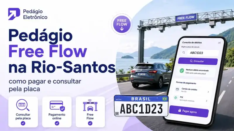 pedágio free flow na rio-santos