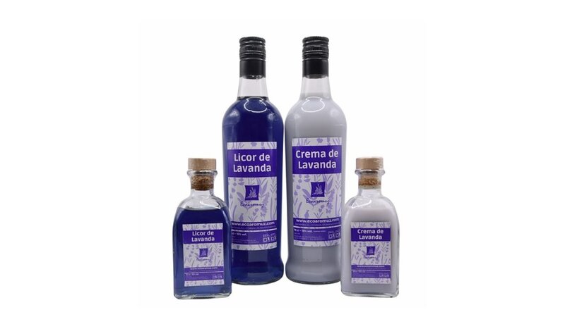 licor y crema de lavanda