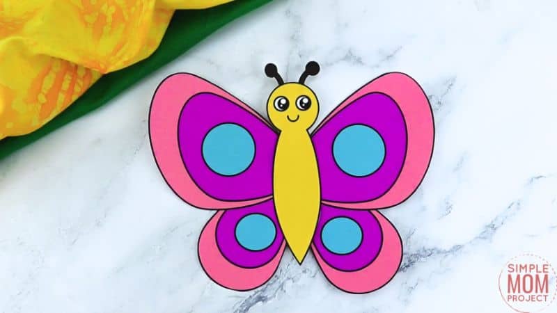 printable butterfly craft