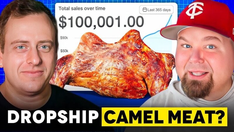 this business makes $100k per year selling camel meat online.