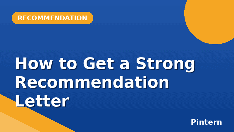 Scholarship recommendation letter guide cover image