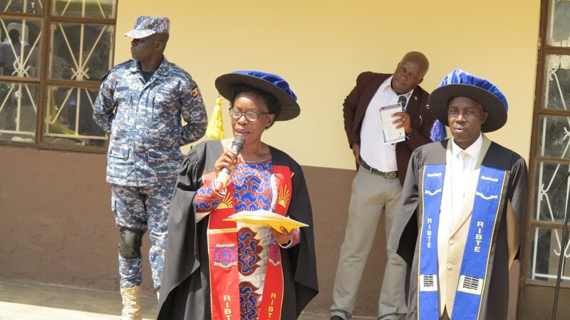 Lands Minister Nabakooba tips graduates on discipline, cautions them on gambling nab 2