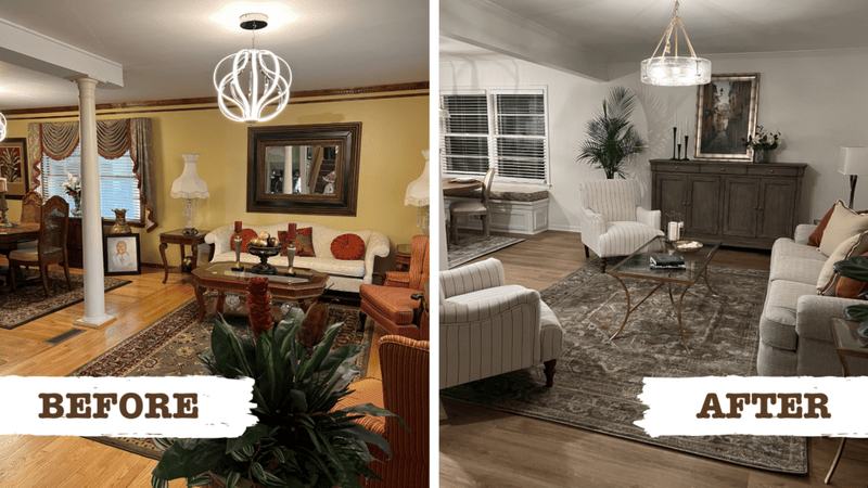 transforming a traditional first floor into an open, functional, and connected home.