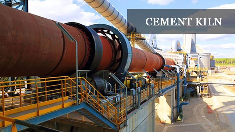 Preheater and calciner operation in cement plant with Delta PLC process control and energy-saving Schneider Electric VFD technology