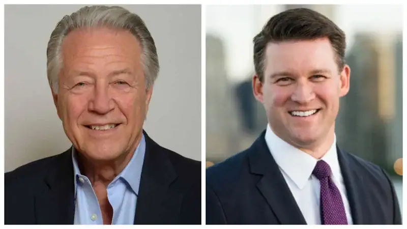 The two 34th ward alderman candidates pose in a collage.