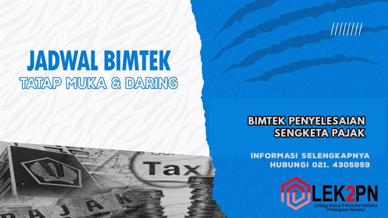 BIMTEK PENYELESAIAN SENGKETA PAJAK