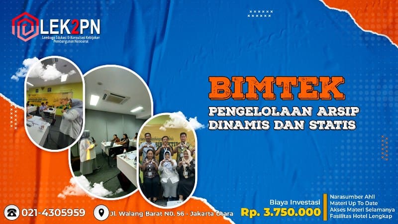 BIMTEK PENGELOLAAN ARSIP DINAMIS DAN STATIS