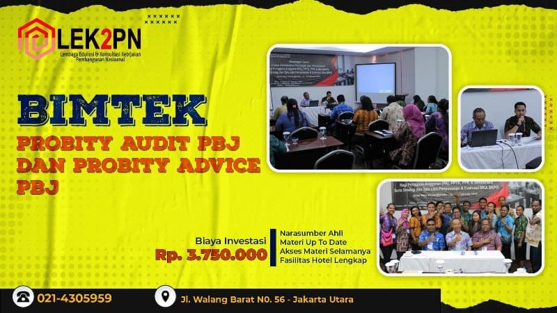 BIMTEK PROBITY AUDIT PBJ DAN PROBITY ADVICE PBJ