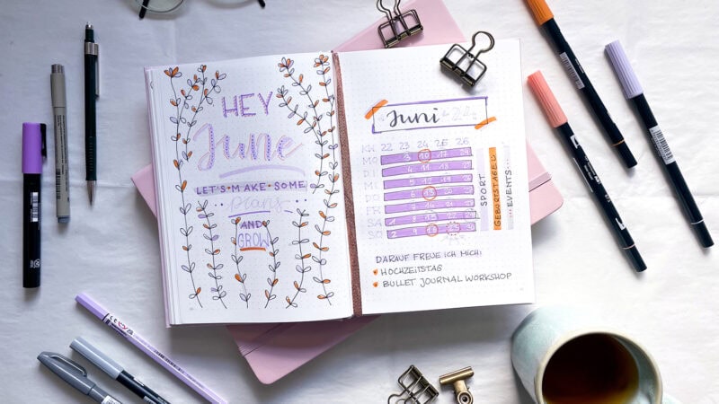 Kreativ Journal Workshop mit Frau Feierlich