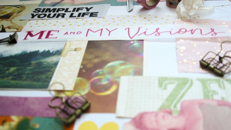 Vision Board Workshop mit Frau Feierlich und Miriam Stranninger Ausschnit1