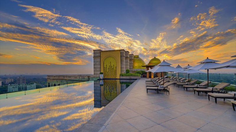 luxury hotels in india Top Luxury Hotels In India For A Stunning Getaway 008716 06 Hi DELLP 81356194 Temperature Controlled Rooftop Swimming Pool