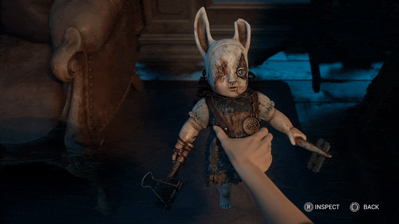 one of a few collectables found in the game. This one in particular is the killer found in Dead by Daylight called The Huntress. 