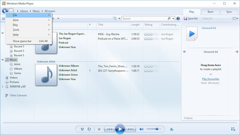 Play-mov-files-on-Windows-Media-Player