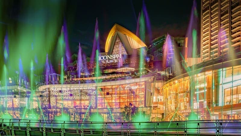 Iconsiam Multimedia Water Fountain