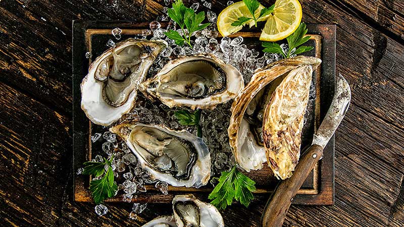 Разница между Устрицами и Морскими Гребешками 1 Устрицы