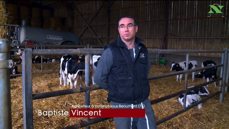 Baptiste Vincent, Jeune installé Noriap