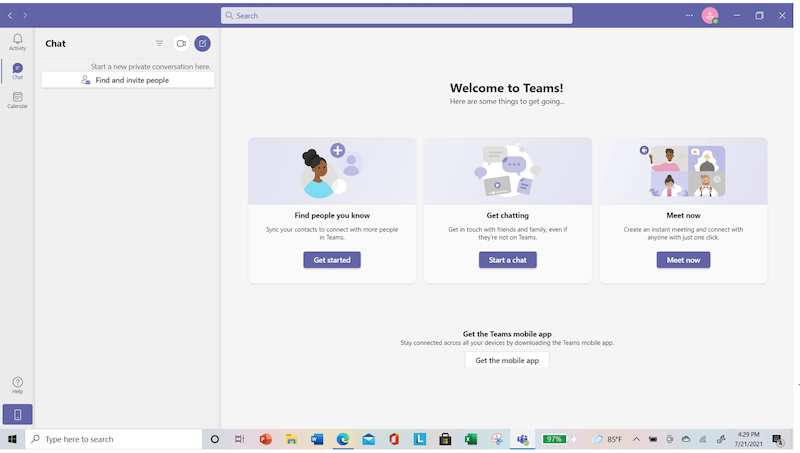 Microsoft-Teams-on-Windows-Taskbar