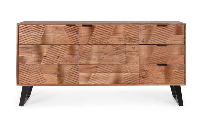 Arredo mobile bagno in legno naturale, design elegante e funzionale, ideale per arredare con stile ogni ambiente domestico.