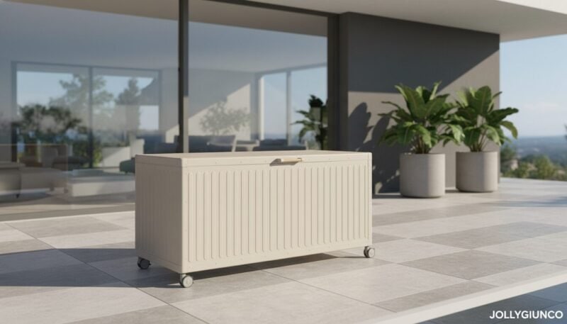 Baule porta cuscini con ruote Ocean Seta S