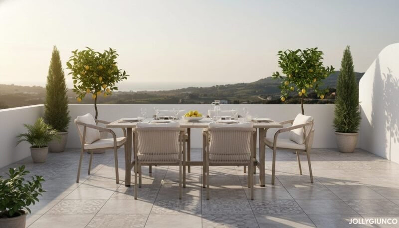 Tavolo da giardino Kalimera 206x106 cm Timber - foto 6