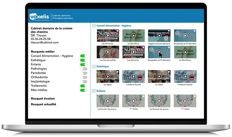 TV dentiste application mobile