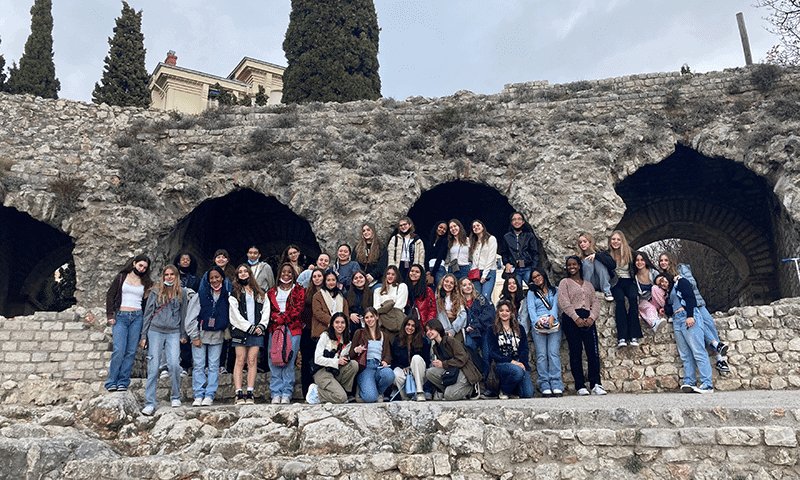 ACIS Travel Group at Roman Arena in Nice