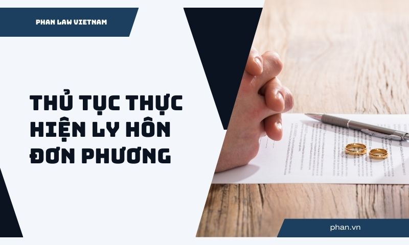 Thủ tục thực hiện ly hôn đơn phương