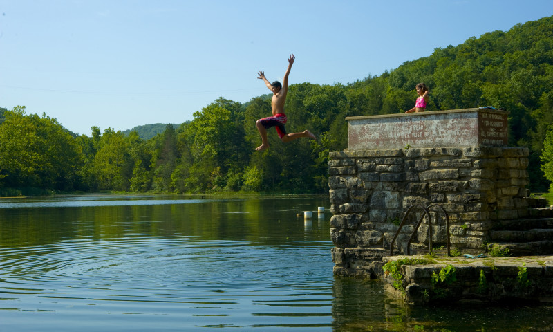  lake leatherwood eureka springs arkansas ozarks family fun swimming 