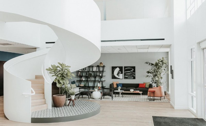 patricia urquiola Meet The New Luxury Hotel In Michigan Designed By Patricia Urquiola haworth hotel michigan lobby
