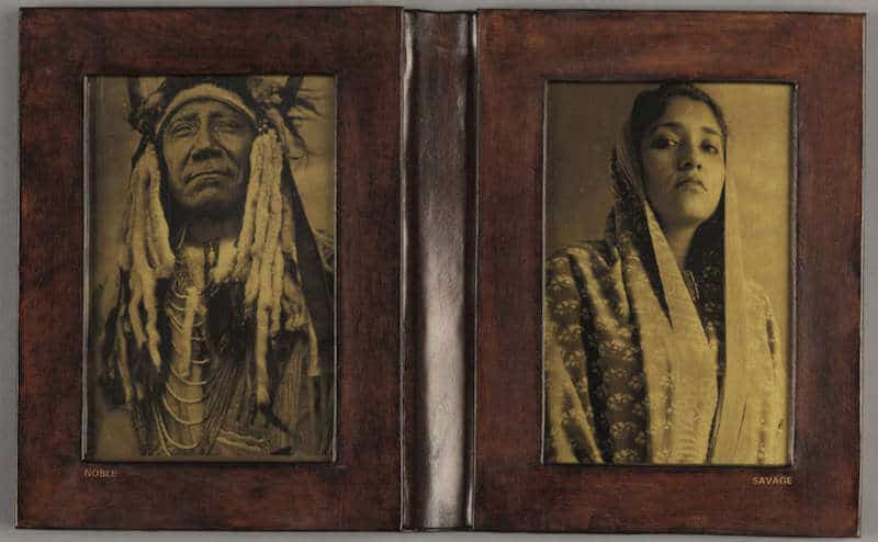 Annu Palakunnathu Matthew (b. 1964), An Indian from India: Noble Savage. Rhode Island, U.S.A., 2009.