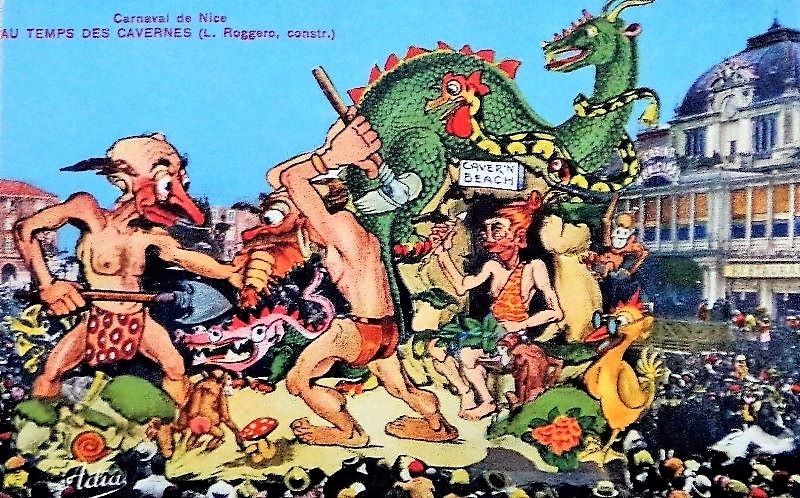 Vols de ballon sur le Carnaval de Nice