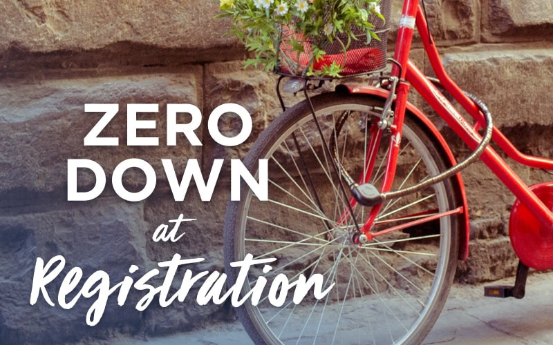 Zero Down at ACIS Registration