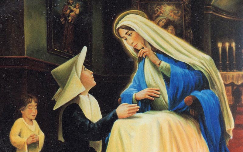As aparições de Nossa Senhora à Santa Catarina Labouré