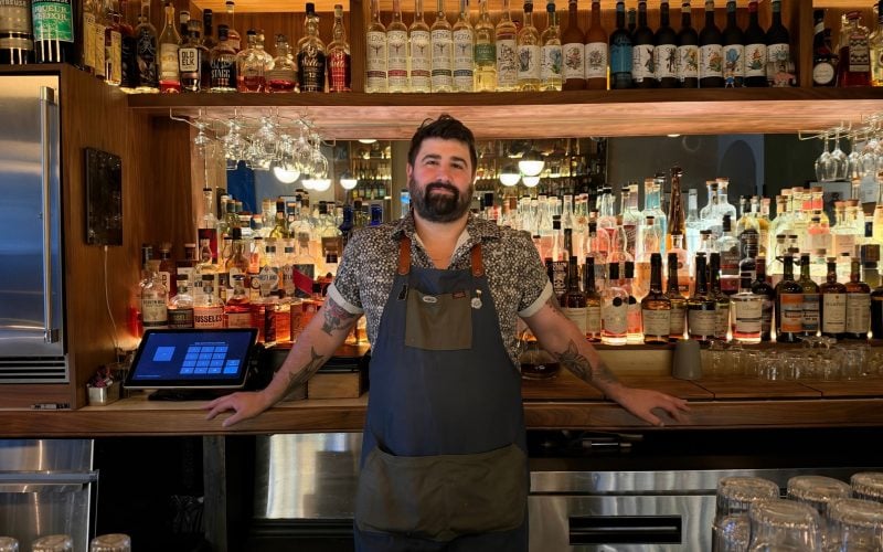 Mixologist Kyton Blair
