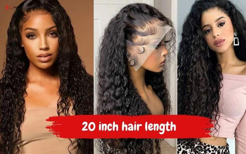 20 inch hair length