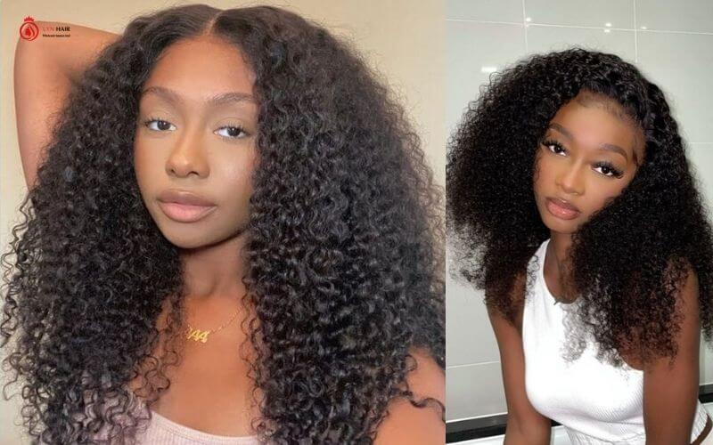 Closure sew in styles - Kinky Curly