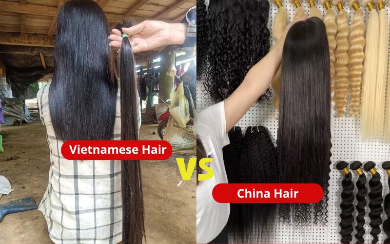 Vietnamese Hair vs. Chinese Hair