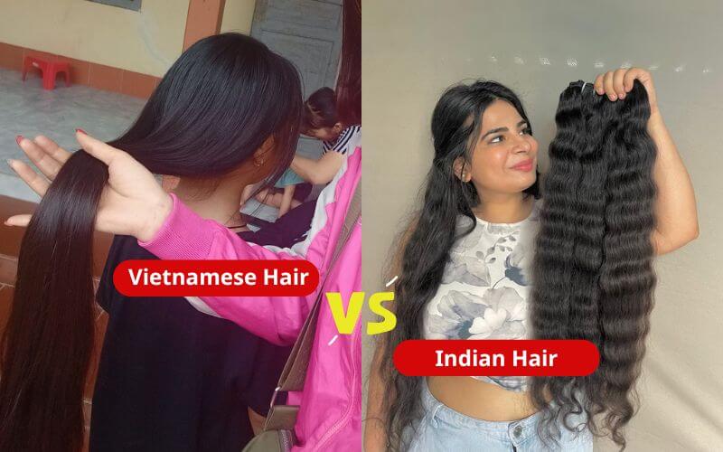 Vietnamese Hair vs. Indian Hair
