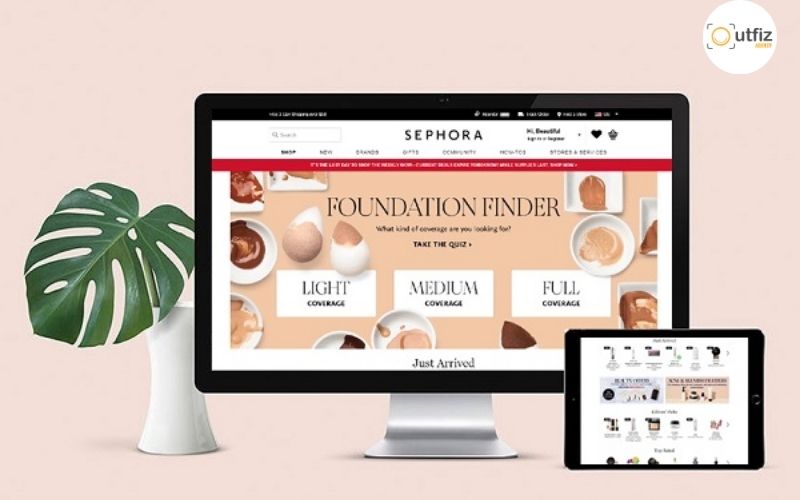 Quy trình tạo Website mỹ phẩm chuyên nghiệp tại Outfiz Agency